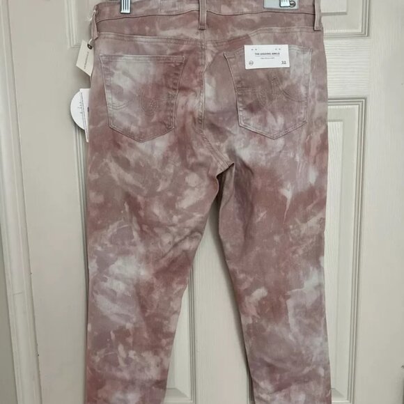 AG Adriano Goldschmeid Skinny Jeans Tie Dyed Wash 32 - Picture 4 of 6